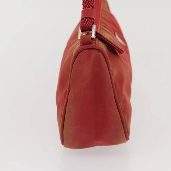 PRADA Accessory Pouch Nylon Red Auth 83667 - Picture 5 of 15